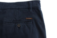 Thumbnail for Elegant Blue Cotton Stretch Chinos