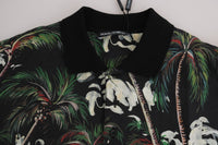 Thumbnail for Sicilian Volcano Motive Polo Tee