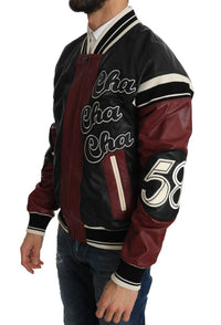 Thumbnail for Exquisite Sheepskin Leather Bomber Jacket