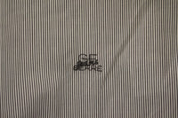 Thumbnail for Chic Gray Striped Cotton Casual Shirt