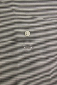 Thumbnail for Chic Gray Striped Cotton Casual Shirt