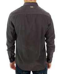 Thumbnail for Chic Green Cotton Casual Men's Shirt