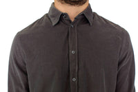 Thumbnail for Chic Green Cotton Casual Men's Shirt