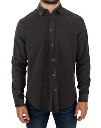Thumbnail for Chic Green Cotton Casual Men's Shirt