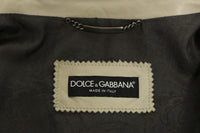 Thumbnail for Elegant Beige Leather Lambskin Jacket