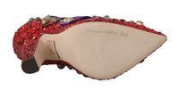 Thumbnail for Red Bellucci Alta Moda Embellished Pumps