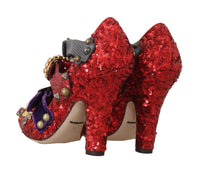 Thumbnail for Red Bellucci Alta Moda Embellished Pumps