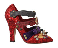 Thumbnail for Red Bellucci Alta Moda Embellished Pumps