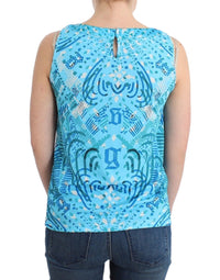 Thumbnail for Elegant Sleeveless Silk-Detailed Top