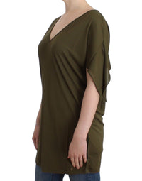 Thumbnail for Emerald Elegance Rayon Blouse
