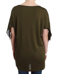 Thumbnail for Emerald Elegance Rayon Blouse
