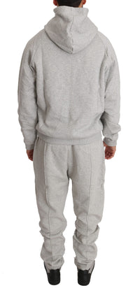 Thumbnail for Gray Cotton Sweater Pants Tracksuit