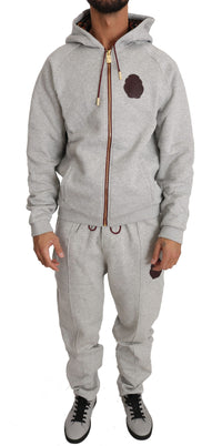 Thumbnail for Gray Cotton Sweater Pants Tracksuit