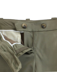 Thumbnail for Chic Green Slimline Tailored Pants