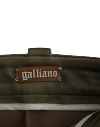 Thumbnail for Chic Green Slimline Tailored Pants