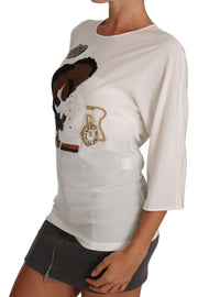 Thumbnail for Elegant Silk Blend Crewneck Blouse