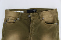 Thumbnail for Green Wash Slim Fit Cotton Stretch Jeans