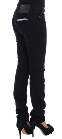 Thumbnail for Chic Slim Skinny Black Jeans