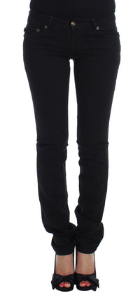 Thumbnail for Chic Slim Skinny Black Jeans