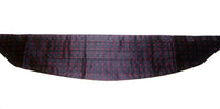 Thumbnail for Elegant Silk Black Cummerbund with Red Polka Dots