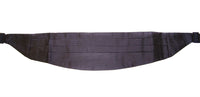 Thumbnail for Elegant Black Silk Cummerbund with Polka Dots