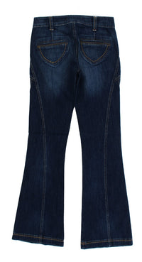 Thumbnail for Elegant Flare Leg Low Waist Denim