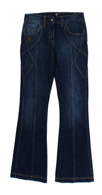 Thumbnail for Elegant Flare Leg Low Waist Denim