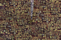 Thumbnail for Multicolor Mosaic Print Silk Blouse T-shirt