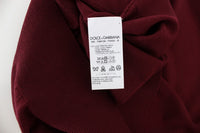 Thumbnail for Elegant Red Wool Sleeveless Pullover Vest