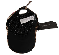 Thumbnail for Brown Leopard Sequin Sicily Applique Baseball Hat