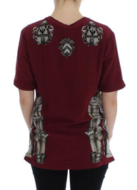 Thumbnail for Enchanted Sicily Silk Blouse with Knight Print