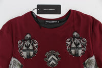 Thumbnail for Enchanted Sicily Silk Blouse with Knight Print