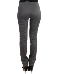 Thumbnail for Chic Gray Slim-Fit Designer Pants
