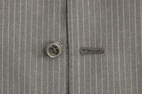 Thumbnail for Elegant Gray Striped Dress Vest