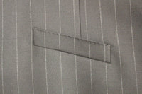 Thumbnail for Elegant Black Striped Wool Dress Vest