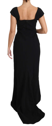 Thumbnail for Elegant Black Maxi Sheath Dress