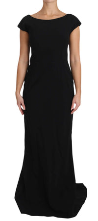 Thumbnail for Elegant Black Maxi Sheath Dress