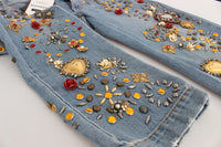 Thumbnail for Enchanted Sicily Crystal Heart Boyfriend Jeans