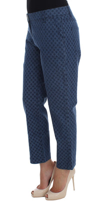 Thumbnail for Polka Dotted Capri Stretch Jeans