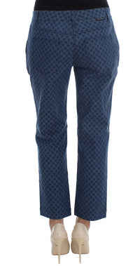 Thumbnail for Polka Dotted Capri Stretch Jeans