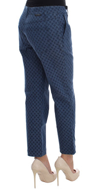 Thumbnail for Polka Dotted Capri Stretch Jeans