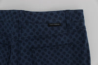 Thumbnail for Polka Dotted Capri Stretch Jeans