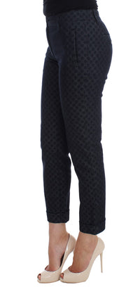 Thumbnail for Chic Polka Dotted Capris Jeans