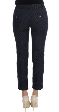 Thumbnail for Chic Polka Dotted Capris Jeans