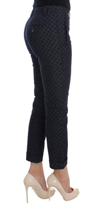 Thumbnail for Chic Polka Dotted Capris Jeans