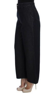 Thumbnail for Chic High Waist Flare Jeans in Dark Blue