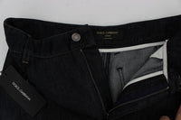 Thumbnail for Chic High Waist Flare Jeans in Dark Blue