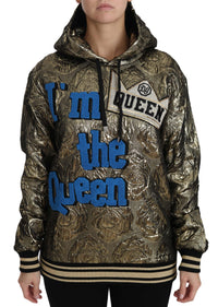 Thumbnail for Im The Queen Multicolor Hoodie Sweatshirt