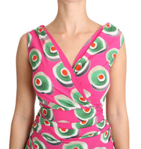 Thumbnail for Pink Silk Stretch Sicilian Cake Top