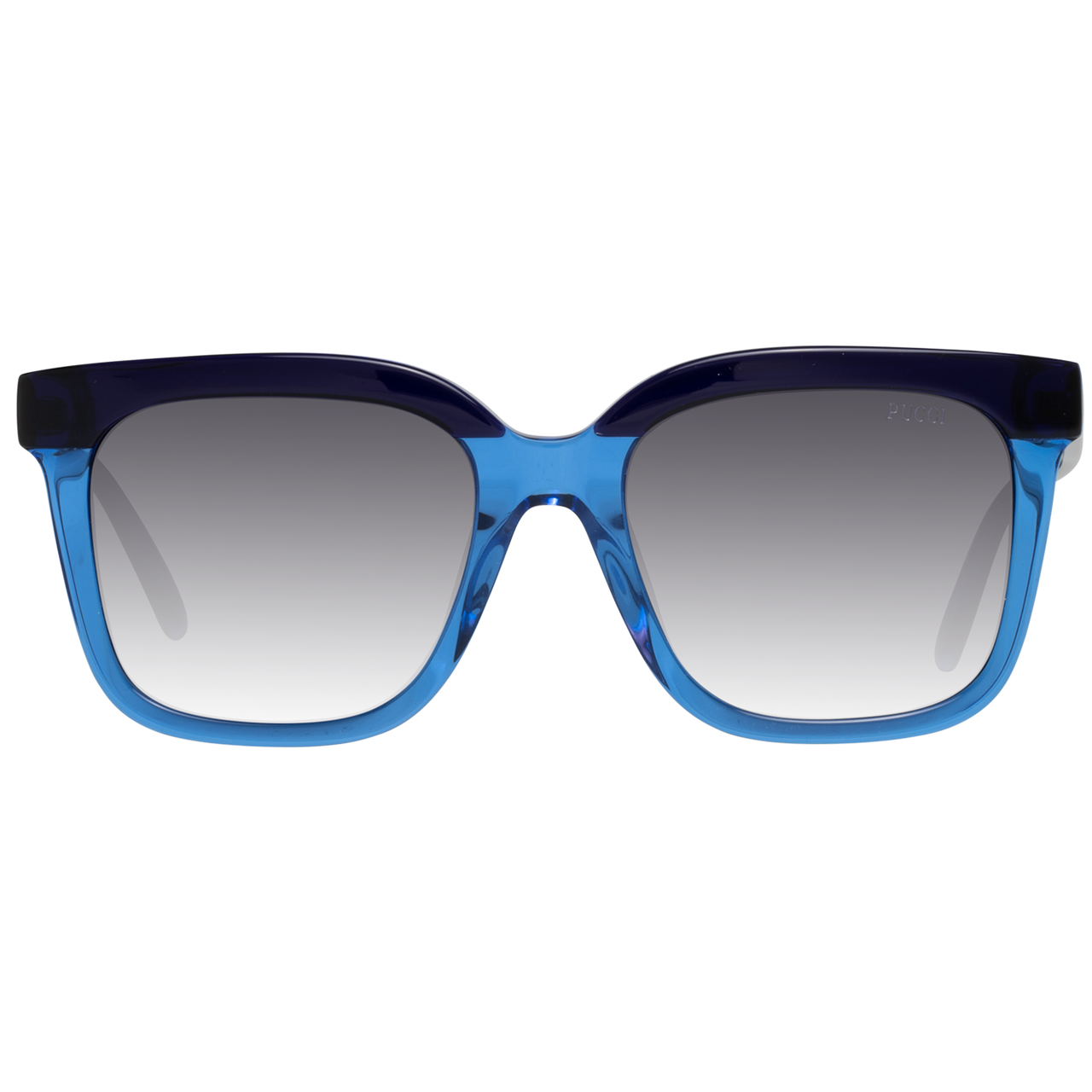 Chic Blue Square Gradient Sunglasses